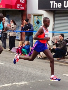 Mutai in NYC Marathon 2013