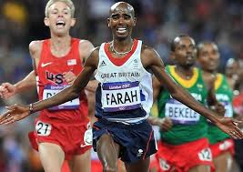 Double Olympic gold medalist Mo Farah